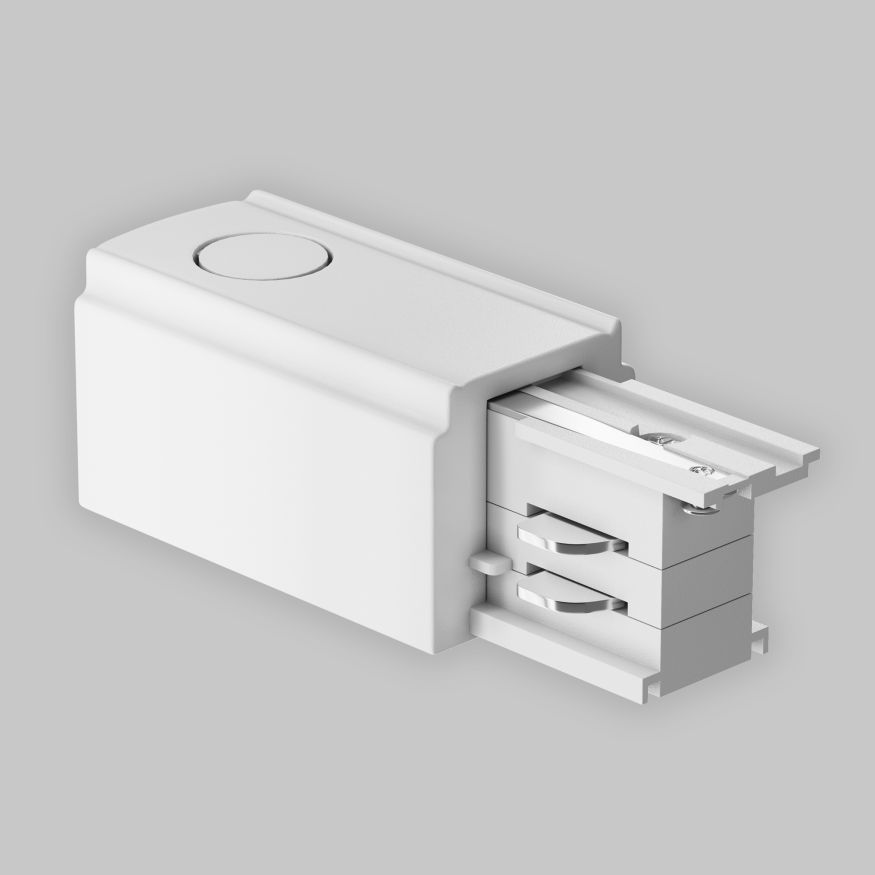 Комплектующие для систем освещения с токоведущими элементами Technical TRA005B-31W-L MAYTONI Accessories for tracks Trinity Белый