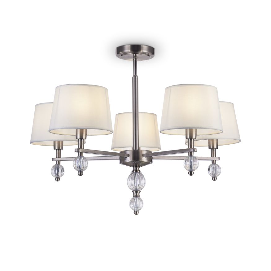 Люстра Freya FR5679PL-05N Freya Milena Никель