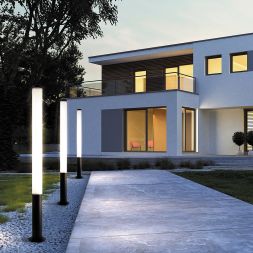 Садово-парковый светильник Outdoor O041FL-L50B3K MAYTONI Ginza Черный