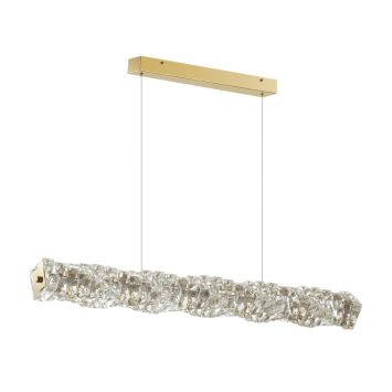 Люстра ODEON LIGHT 4999/36LA Straza золотой/прозрачный/металл/хрусталь