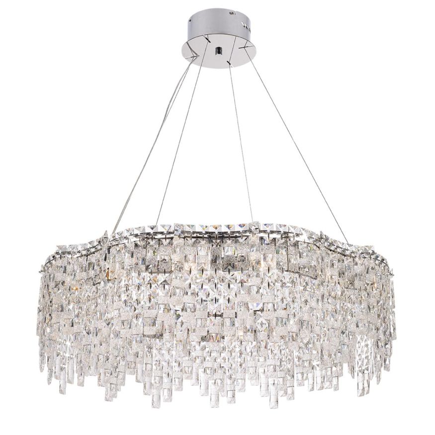 Люстра ODEON LIGHT 5074/14 ROLTA хром/прозрачный