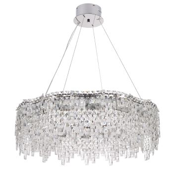 Люстра ODEON LIGHT 5074/14 ROLTA хром/прозрачный