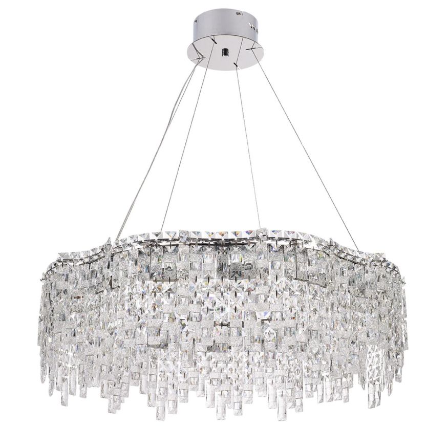 Люстра ODEON LIGHT 5074/14 ROLTA хром/прозрачный