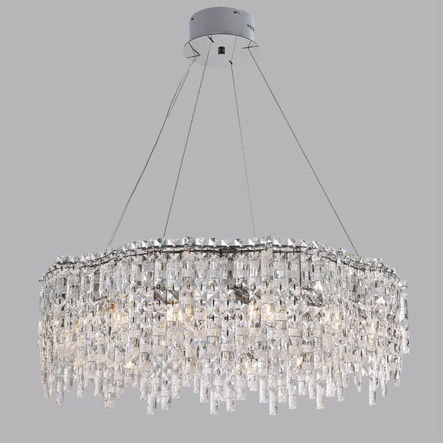 Люстра ODEON LIGHT 5074/14 ROLTA хром/прозрачный