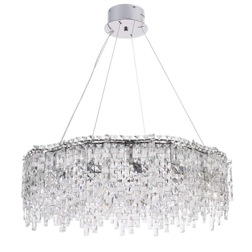 Люстра ODEON LIGHT 5074/14 ROLTA хром/прозрачный