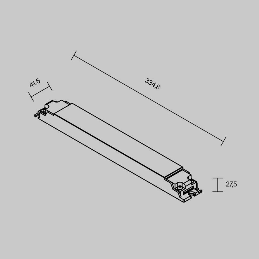 Источник напряжения Lighting control 725014 Lighting control Источники напряжения DALI Белый