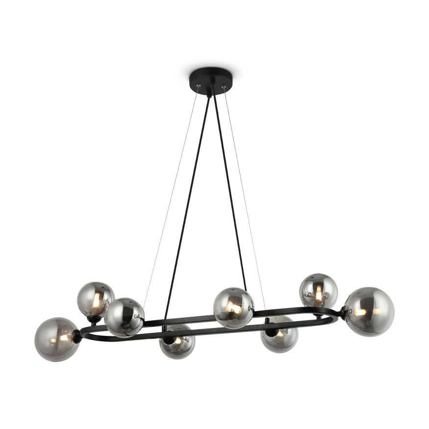 Подвесной светильник Freya FR5222PL-08B Freya Globos Черный