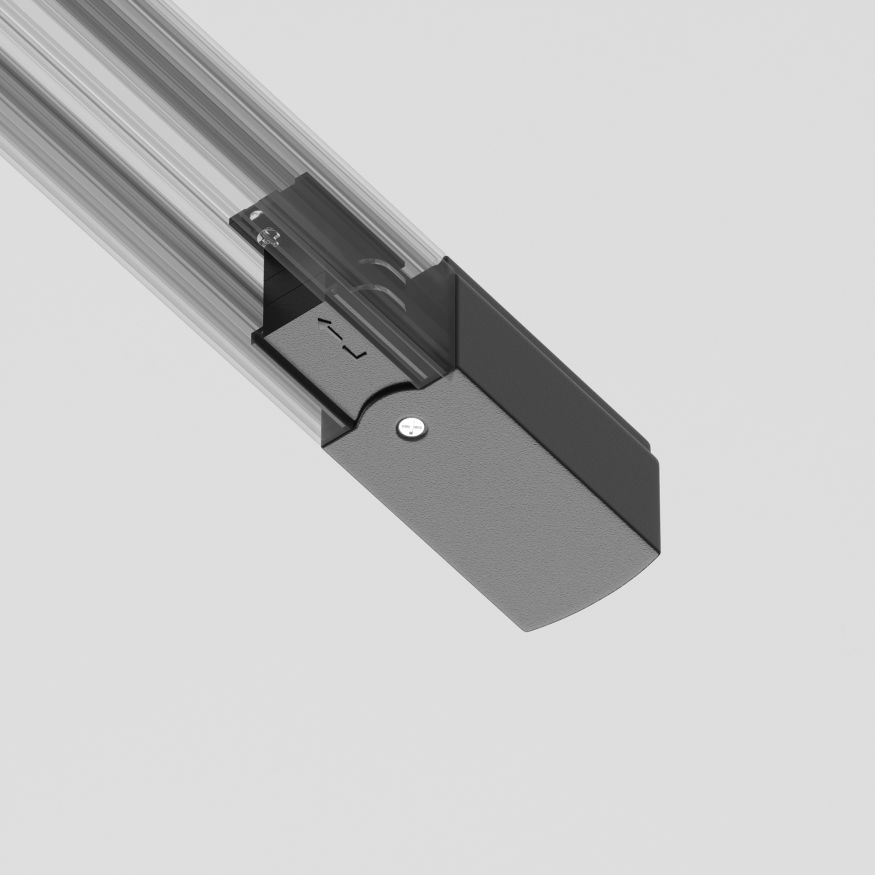 Комплектующие для систем освещения с токоведущими элементами Technical TRA005B-31B-L MAYTONI Accessories for tracks Trinity Черный