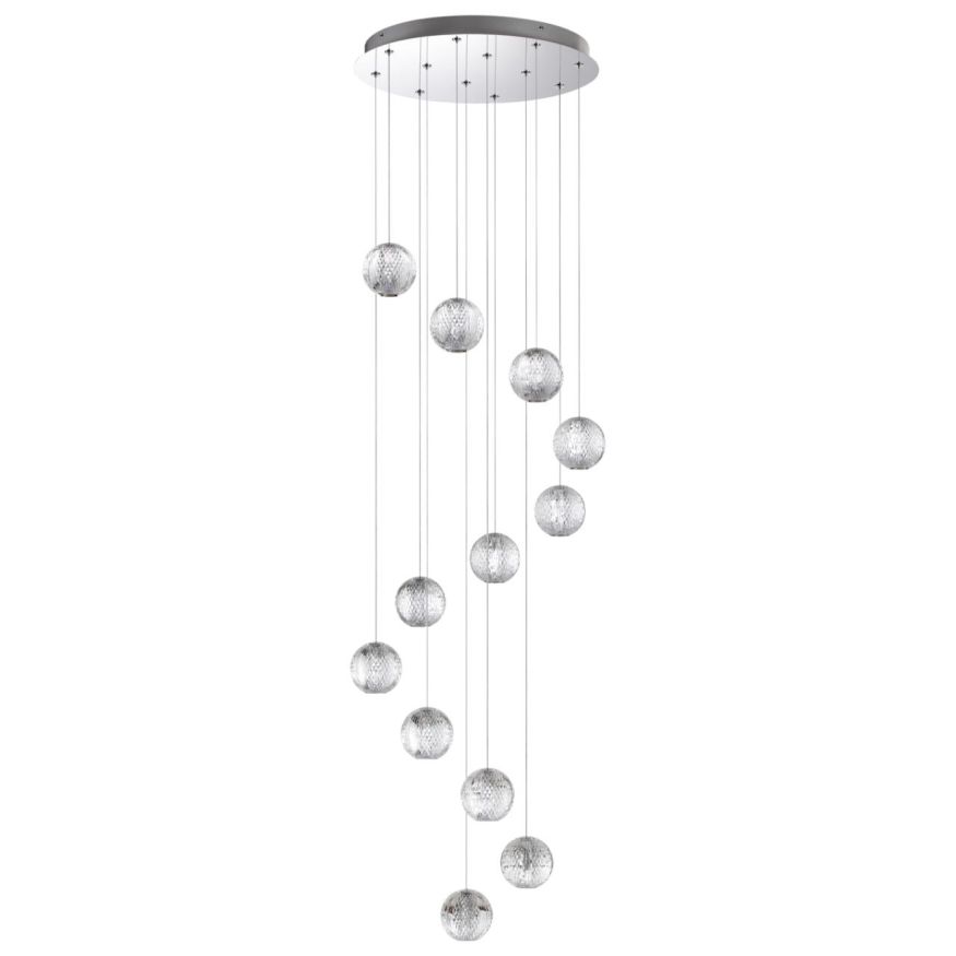 Люстра ODEON LIGHT 5007/56L CRYSTAL хром/прозрачный