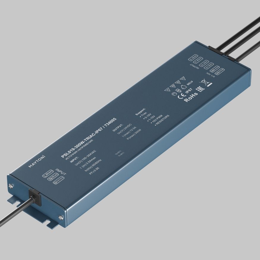 Источник напряжения Lighting control 734005 Lighting control Источники напряжения Triac Серебро