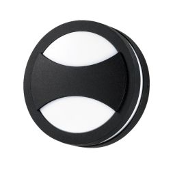 Декоративный уличный настенный светильник, лампа в комплект не входит NOVOTECH 357230 SUBMARINE черный