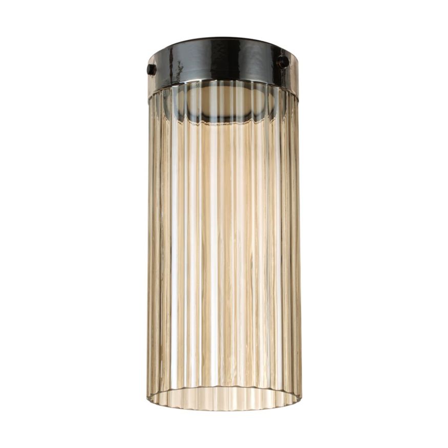 Потолочный светильник ODEON LIGHT 5047/10LC PILLARI черный/светл.янтарный