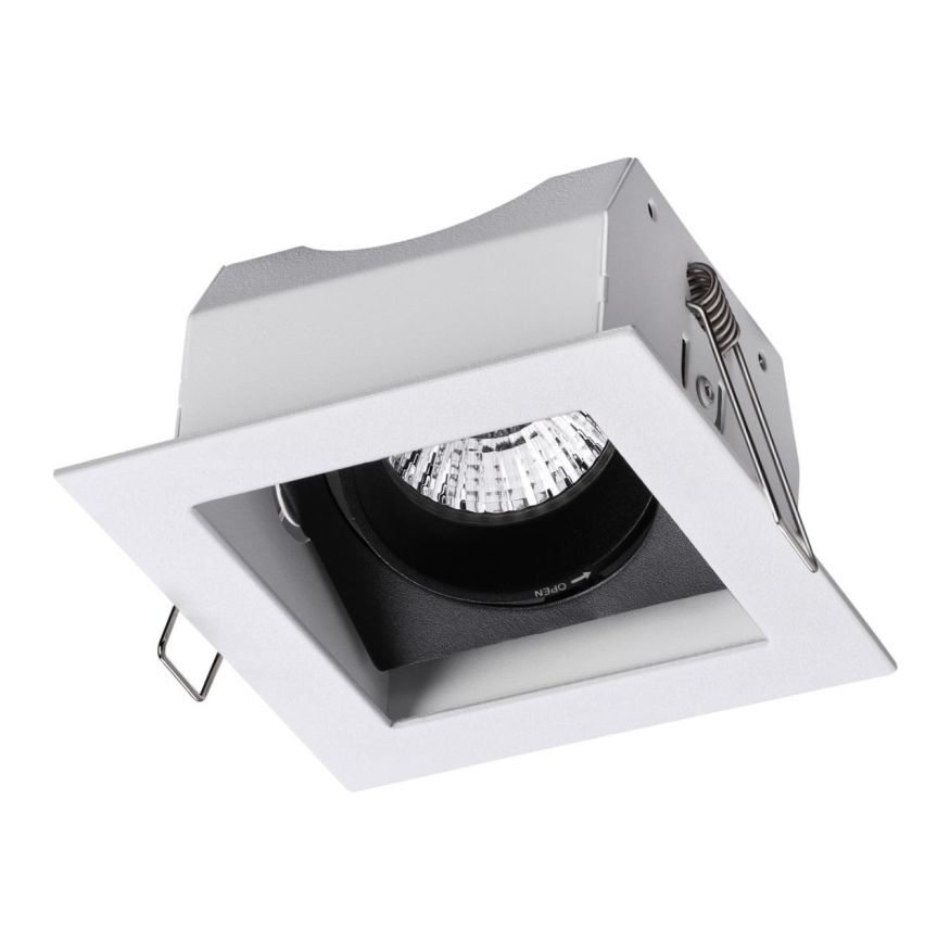 Встраиваемый светильник NOVOTECH 370712 GESSO белый/черный