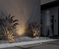 Встраиваемый светильник Outdoor O044DL-L3S3K MAYTONI Flash Серебро