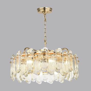 Люстра ODEON LIGHT 5069/10 BULLON золото/прозрачный