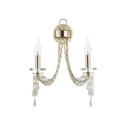 Бра ODEON LIGHT 5063/2W CAPEL золото/прозрачный