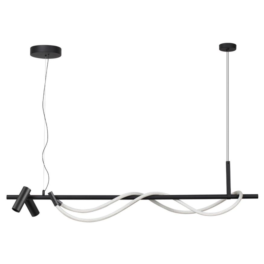 Подвесной светильник ODEON LIGHT 4391/30L CORDA черный