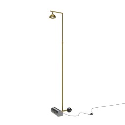 Напольный светильник (торшер) Maytoni MOD372FL-L10BS3K Maytoni Pikant Латунь