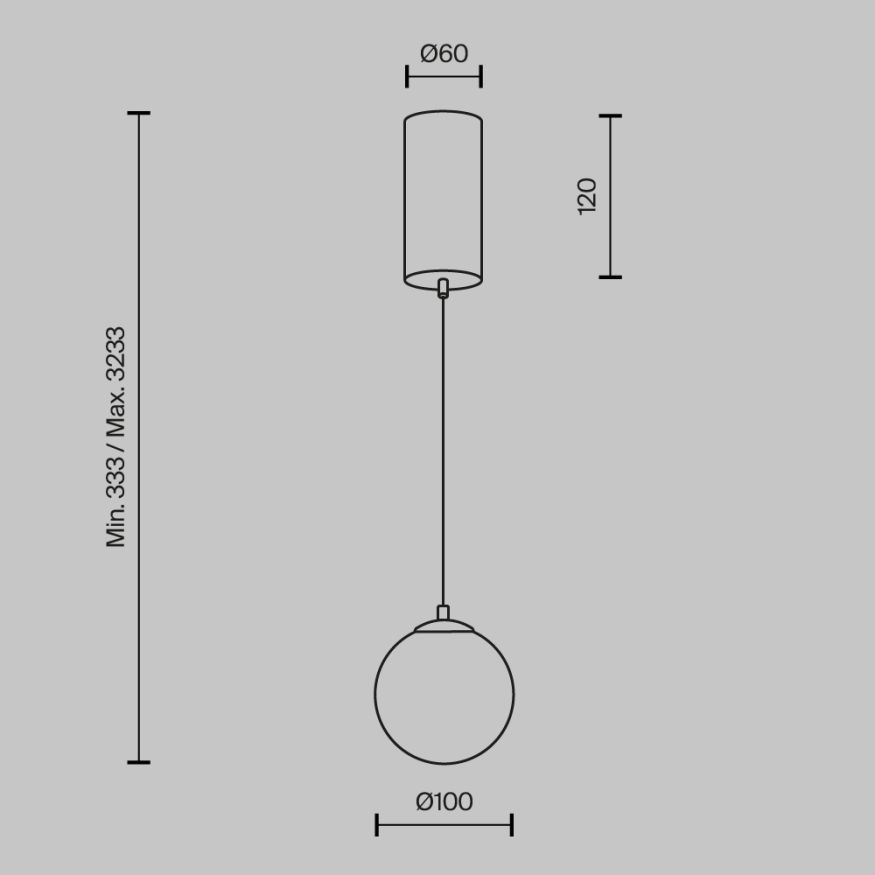 Подвесной светильник Maytoni MOD464PL-L5BSK Maytoni Yora Латунь