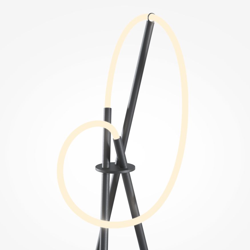 Настольный светильник Maytoni MOD369TL-L15B3K Maytoni Crochet Черный