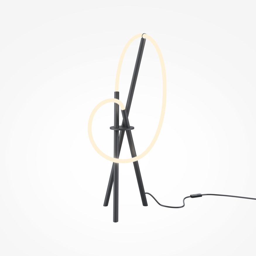 Настольный светильник Maytoni MOD369TL-L15B3K Maytoni Crochet Черный