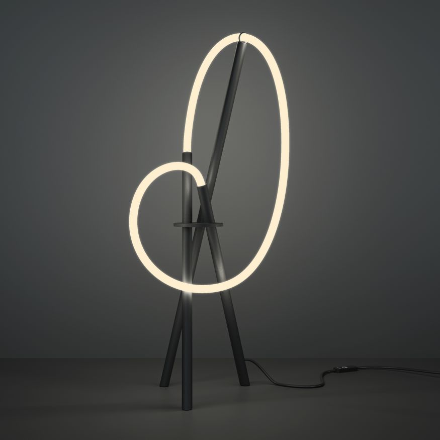 Настольный светильник Maytoni MOD369TL-L15B3K Maytoni Crochet Черный