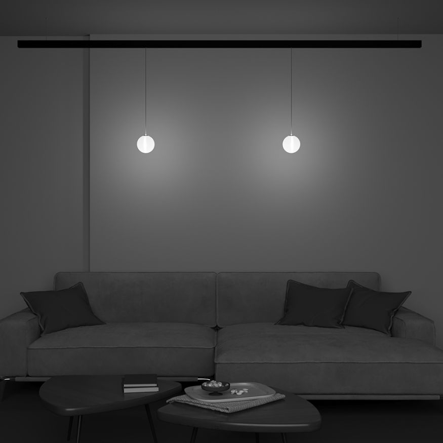 Трековый светильник Technical TR039-4-5WTW-DD-B MAYTONI Luna Черный