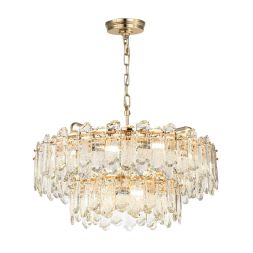 Люстра ODEON LIGHT 5069/22 BULLON золото/прозрачный