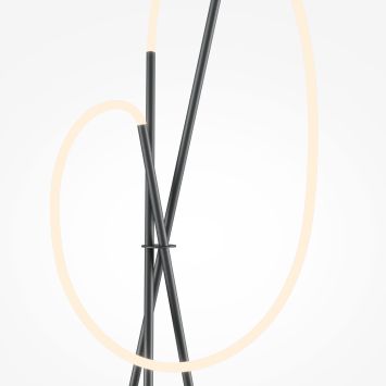 Напольный светильник (торшер) Maytoni MOD369FL-L36B3K Maytoni Crochet Черный