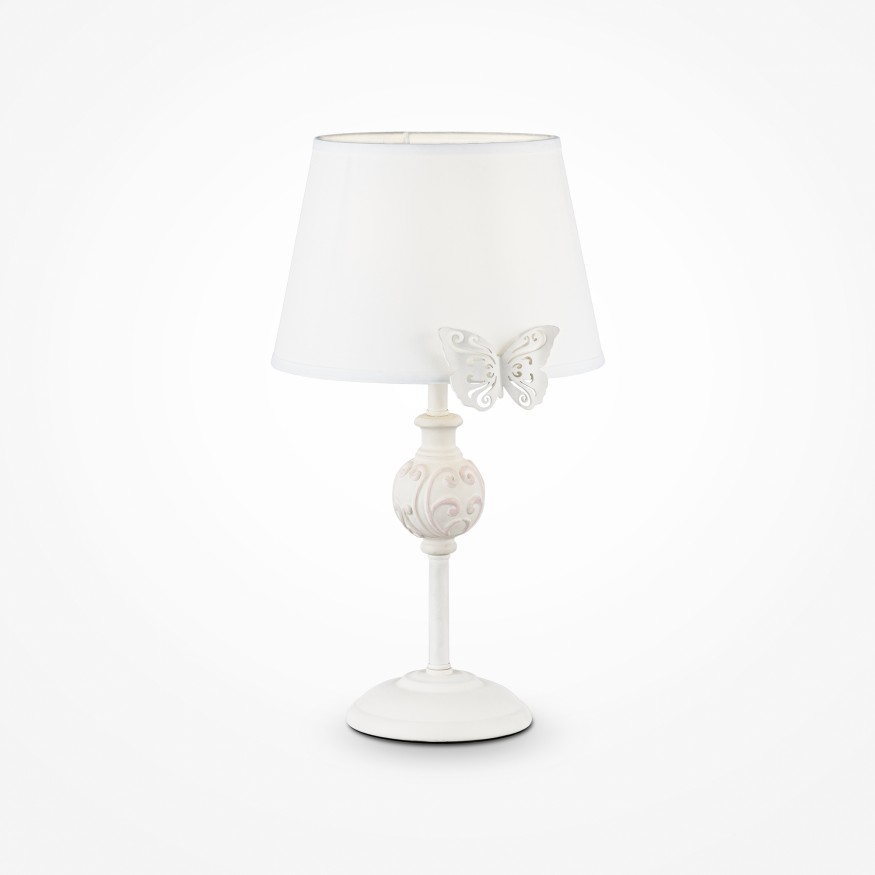 Настольный светильник Maytoni ARM032-11-PK Maytoni Fiona Белый