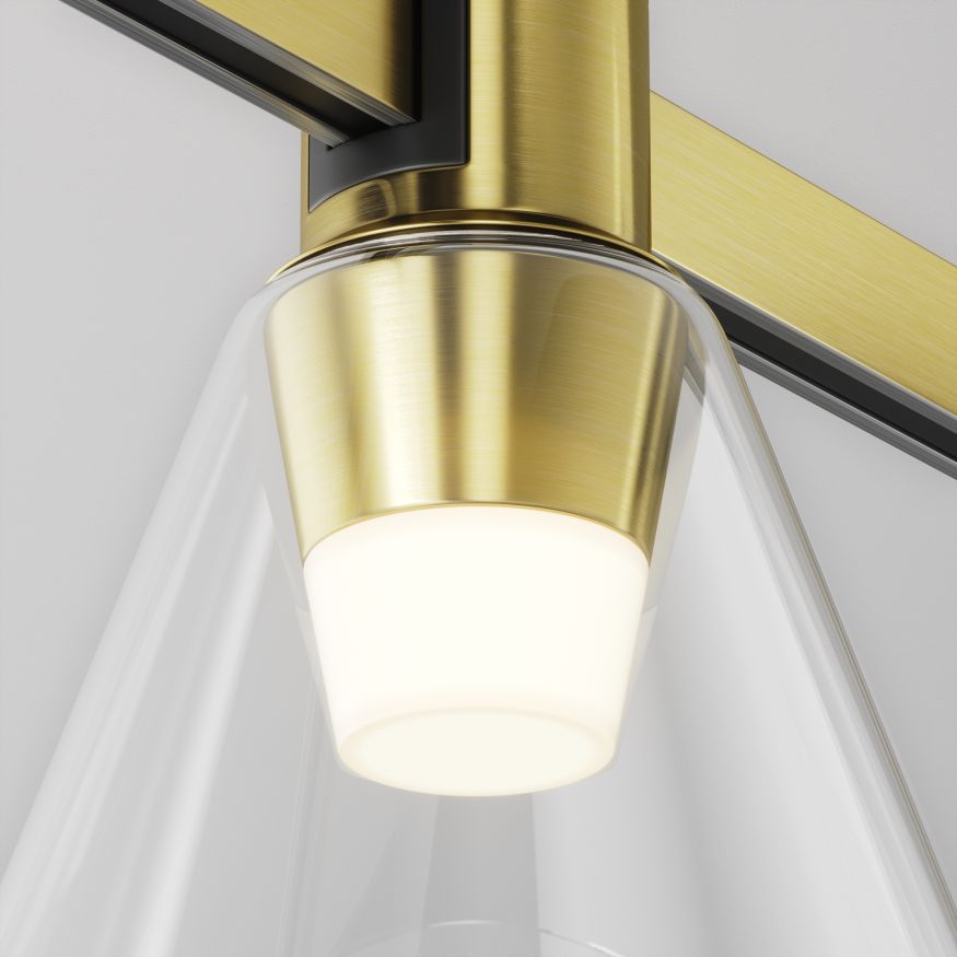 Трековый светильник Technical TR147-1-3W3K-BS MAYTONI Bianca Латунь