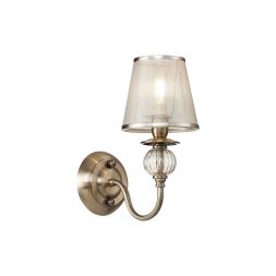 Настенный светильник (бра) Freya FR2685WL-01BZ Freya Inessa Бронза Антик