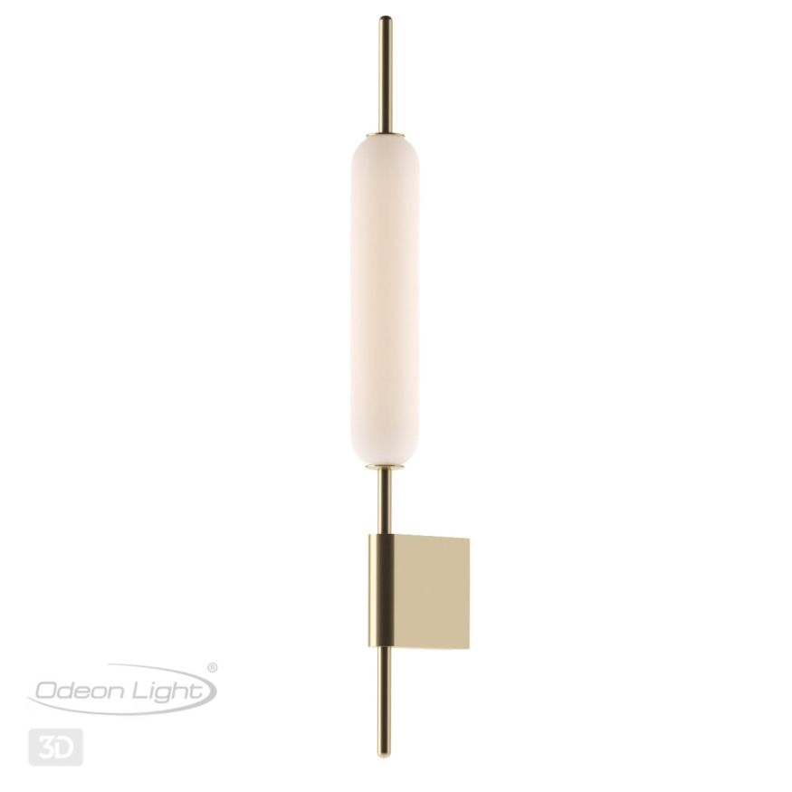 Бра ODEON LIGHT 4794/12WL REEDS бронзовый/белый