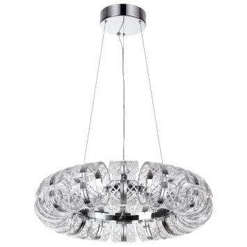 Люстра ODEON LIGHT 5029/92L MIRAGE хром/прозрачный