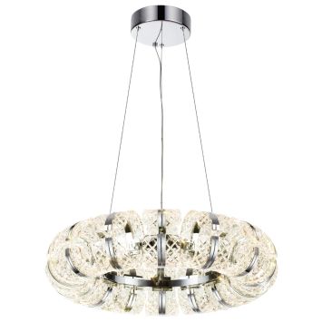 Люстра ODEON LIGHT 5029/92L MIRAGE хром/прозрачный