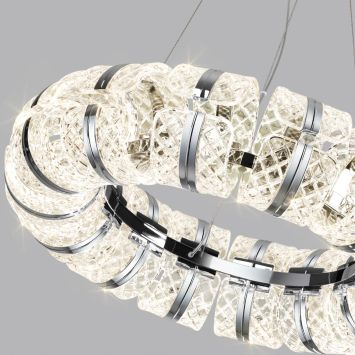 Люстра ODEON LIGHT 5029/92L MIRAGE хром/прозрачный