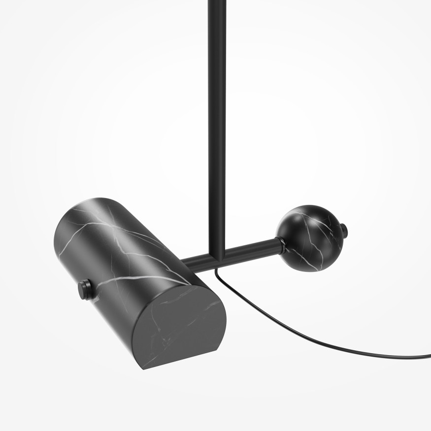 Напольный светильник (торшер) Maytoni MOD372FL-L10B3K Maytoni Pikant Черный