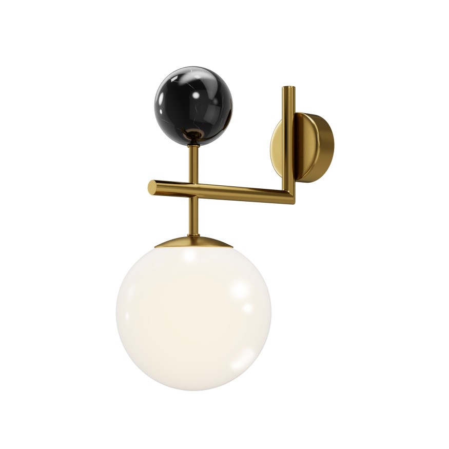 Настенный светильник (бра) Maytoni MOD436WL-01BS Maytoni Museo Латунь