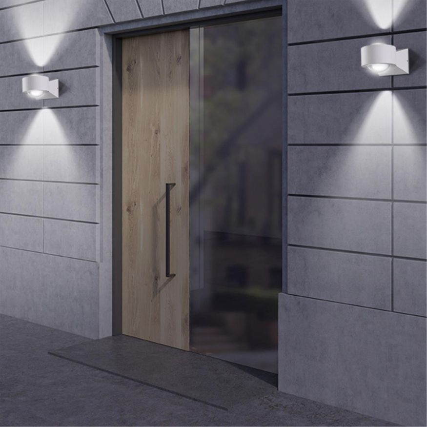 Ландшафтный настенный светильник NOVOTECH 358153 CALLE белый