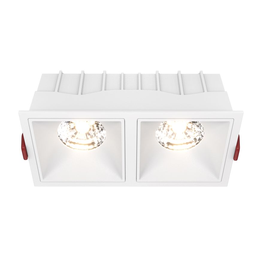 Встраиваемый светильник Technical DL043-02-15W3K-SQ-W MAYTONI Alfa LED Белый