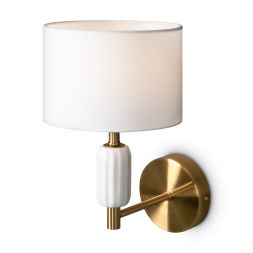 Настенный светильник (бра) Freya FR5491WL-01BS Freya Ceram Латунь