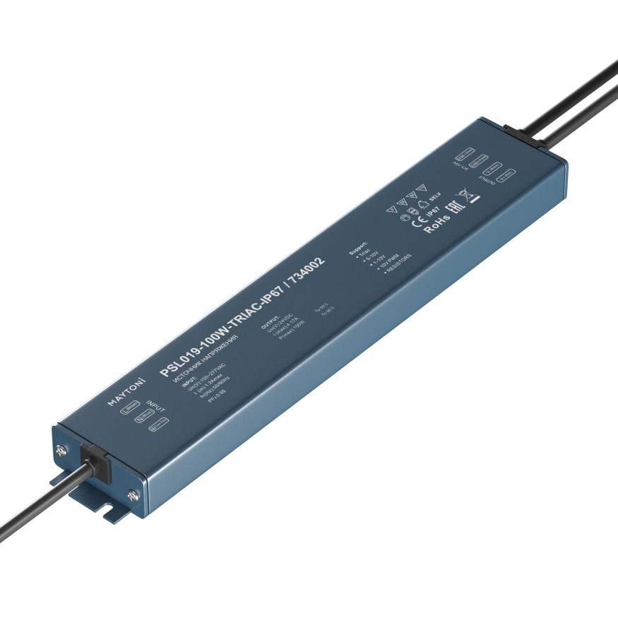 Источник напряжения Lighting control 734002 Lighting control Источники напряжения Triac Серебро