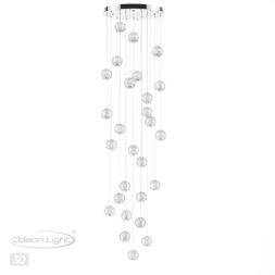 Люстра каскадная ODEON LIGHT 5007/120L CRYSTAL хром/прозрачный/металл/акрил