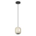 Подвес ODEON LIGHT 5053/1A OVALI черный/цвет слонов.кости