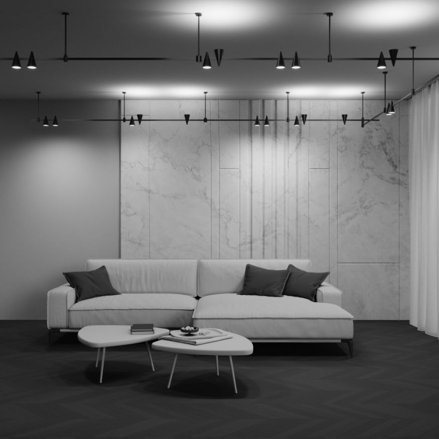 Трековый светильник Technical TR146-1-5W3K-B MAYTONI Keila Черный