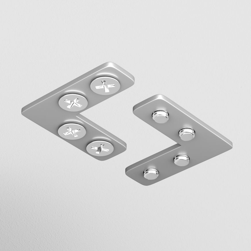 Комплектующие для профиля Technical TRA034CL-SC-42S MAYTONI Accessories for tracks Exility Серебро