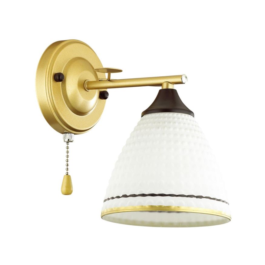 Бра LUMION 4544/1W BECKY матовое золото, черный, белый