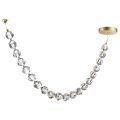 Подвес-бусы ODEON LIGHT 5085/80L JEMSTONE золото/прозрачный