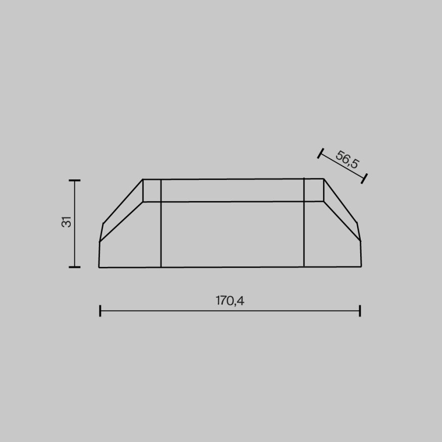 Источник напряжения Lighting control 734007 Lighting control Источники напряжения Triac Белый