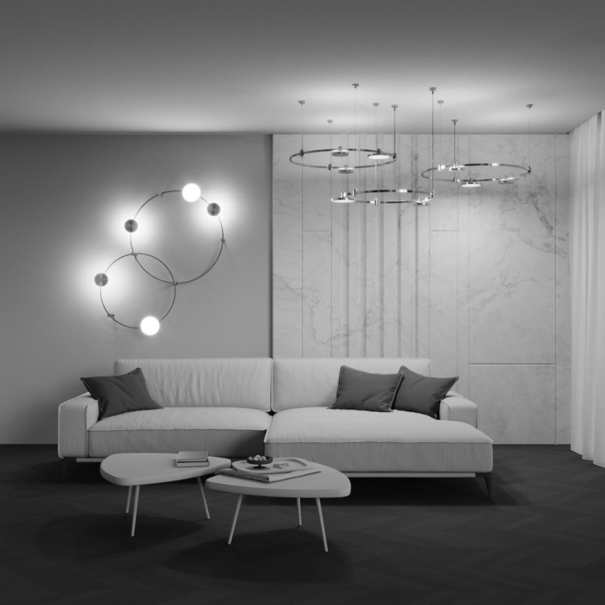 Трековый светильник Technical TR152-1-7W3K-PT MAYTONI Plato Платина